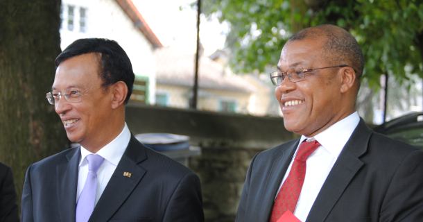 L'ONG Coeur de France Monde Honorée par la Présence du Président Mila Assoute du Cameroun, et Son Excellence Rajemison Rakotomaharo de Madagascar